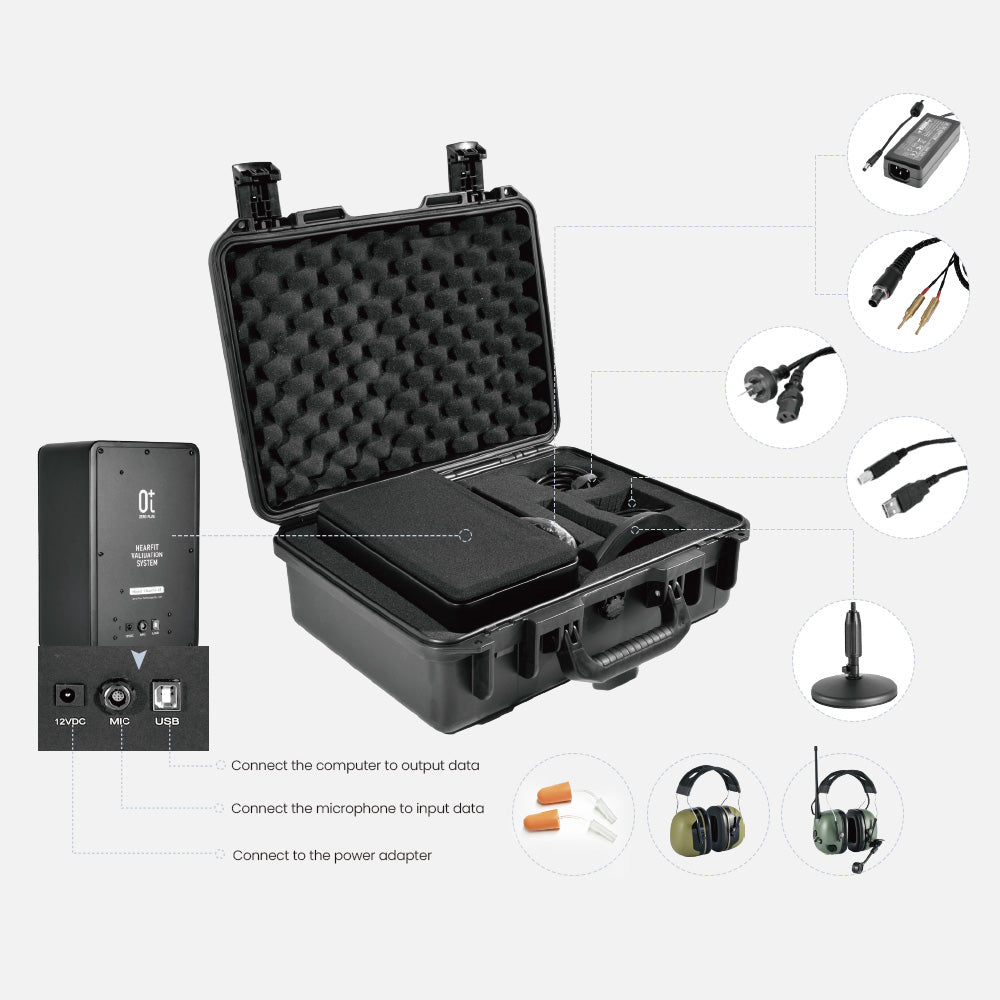 【Not for Sale】ZeroPlus Hearfit Binaual validation system
